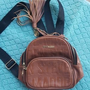 Steve Madden Mini Tassel backpack